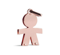 Anhänger Donna Oro Dame I Piccoli in Rosègold DCHF3007